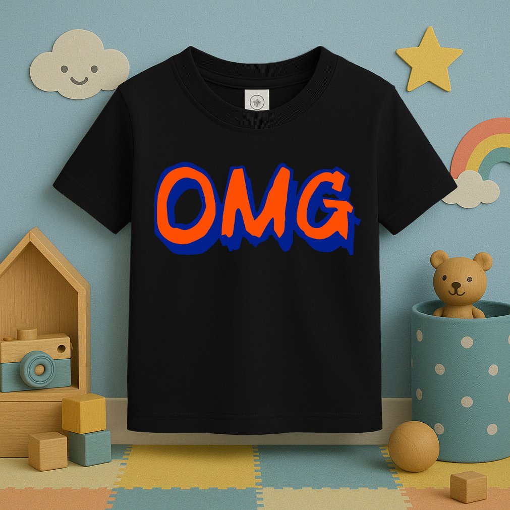 NY Omg New York Baseball Toddler T-Shirt