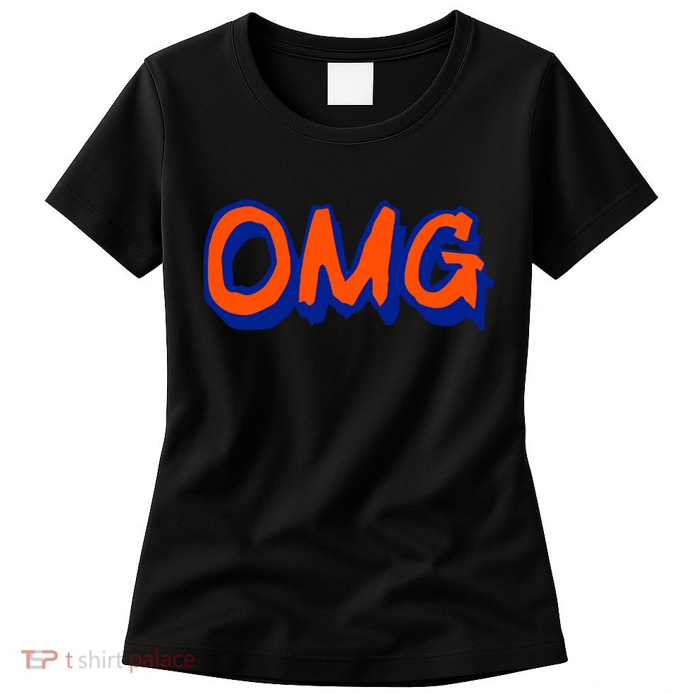 Ny Mets Omg Womens T-Shirt