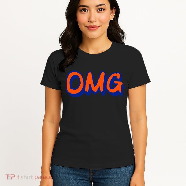 Ny Mets Omg Womens T-Shirt