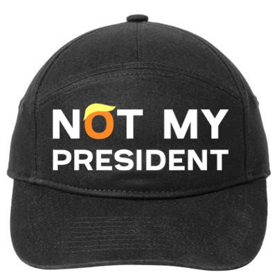 Not My President Anti Trump 2024 7-Panel Snapback Hat