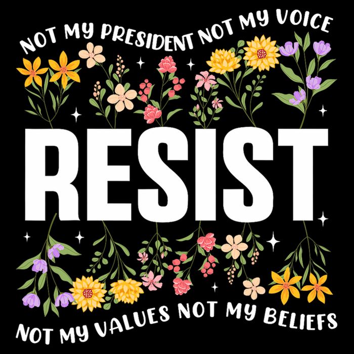 Not My President Not My Voice Not My Values Not My Beliefs Flat Bill Trucker Hat