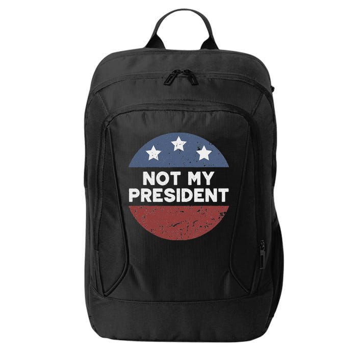 Not My President City Backpack