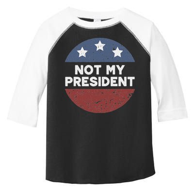 Not My President Toddler Fine Jersey T-Shirt
