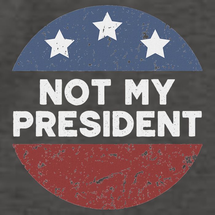 Not My President Vector Backpack
