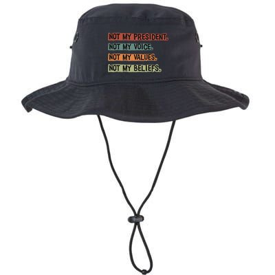Not My President Not My Voice Not My Value Not My Beliefs Bucket Hat