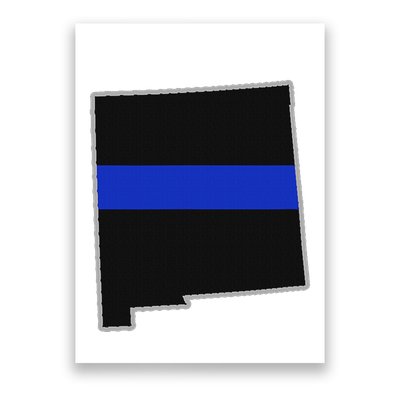 New Mexico Police T New Mexico Law Enforcement Poster