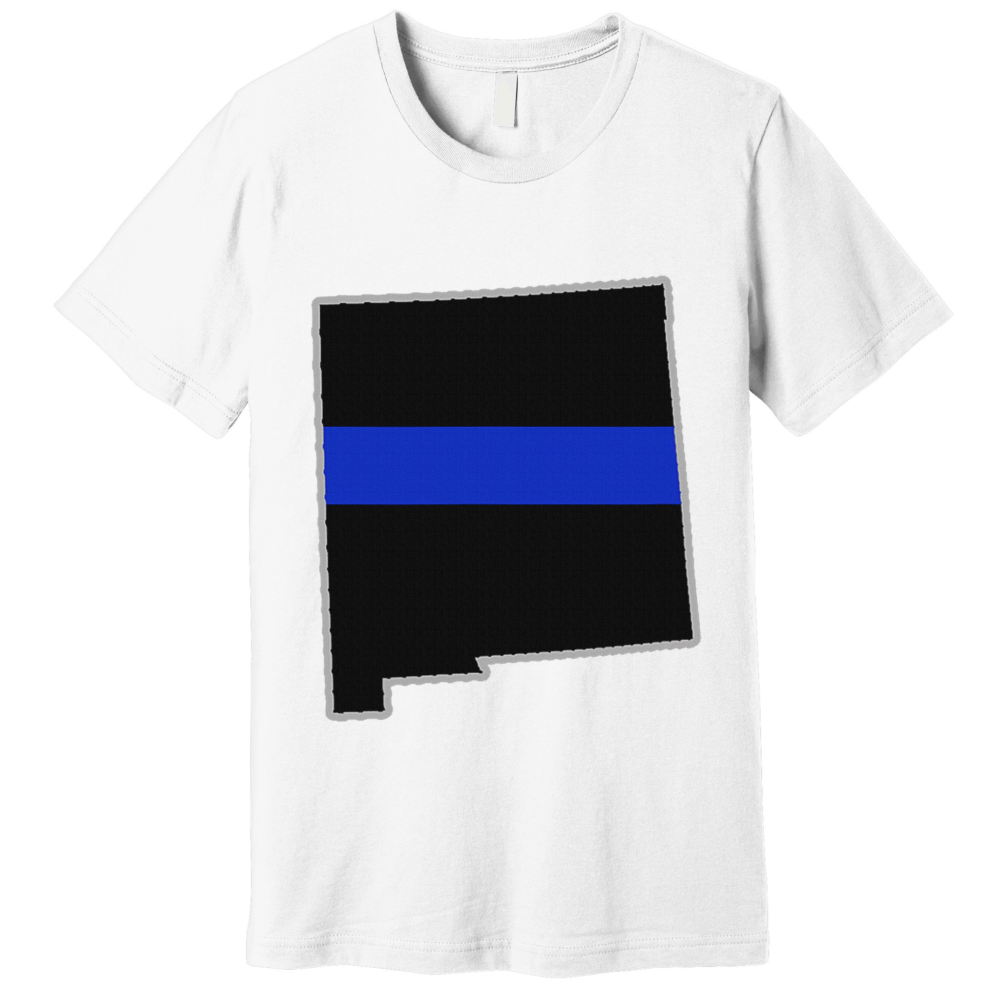 New Mexico Police T New Mexico Law Enforcement Premium T-Shirt