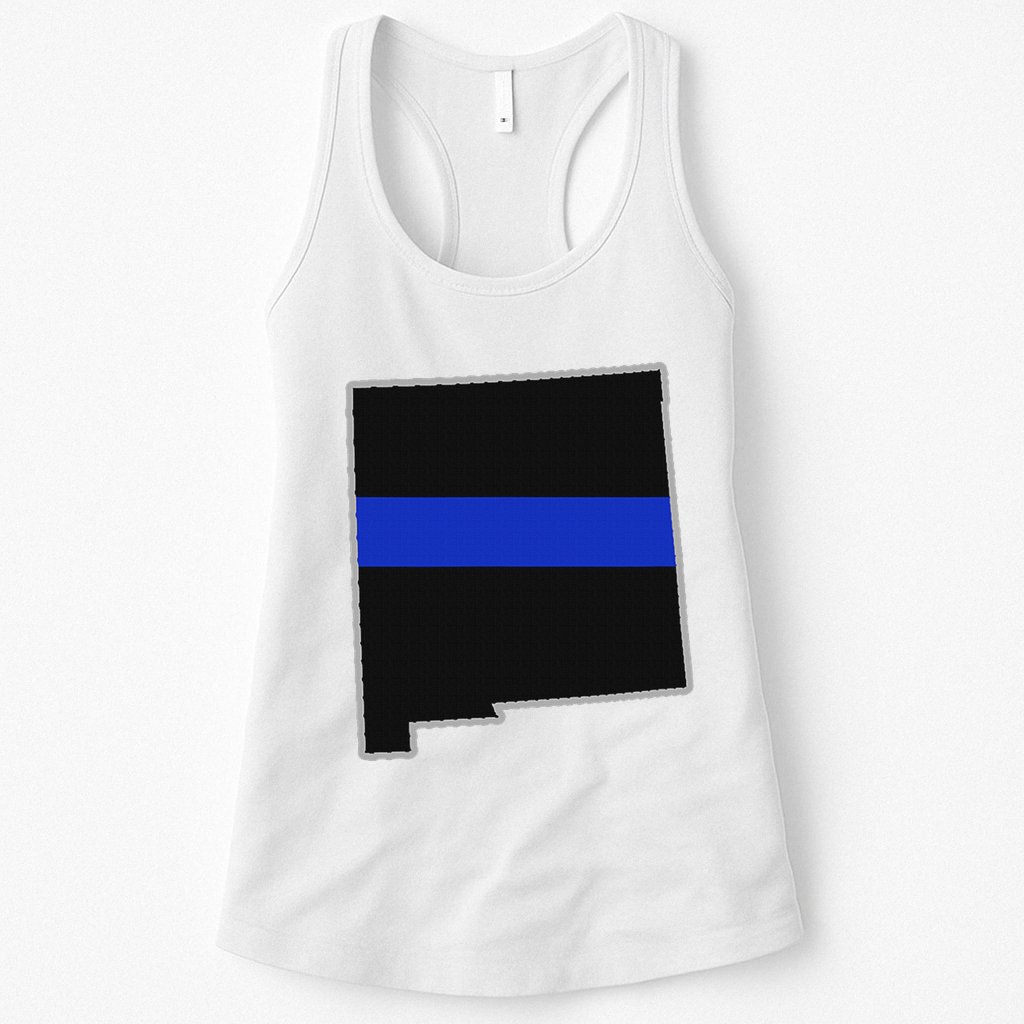 New Mexico Police T New Mexico Law Enforcement Womens Tank Top