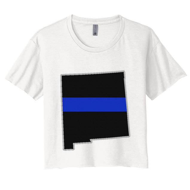 New Mexico Police T New Mexico Law Enforcement Crop Top