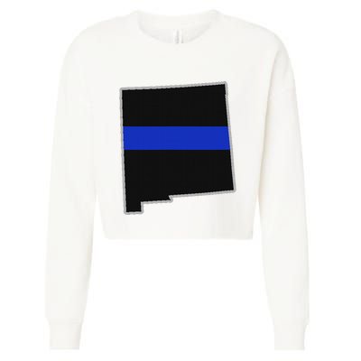 New Mexico Police T New Mexico Law Enforcement Cropped Pullover Crew