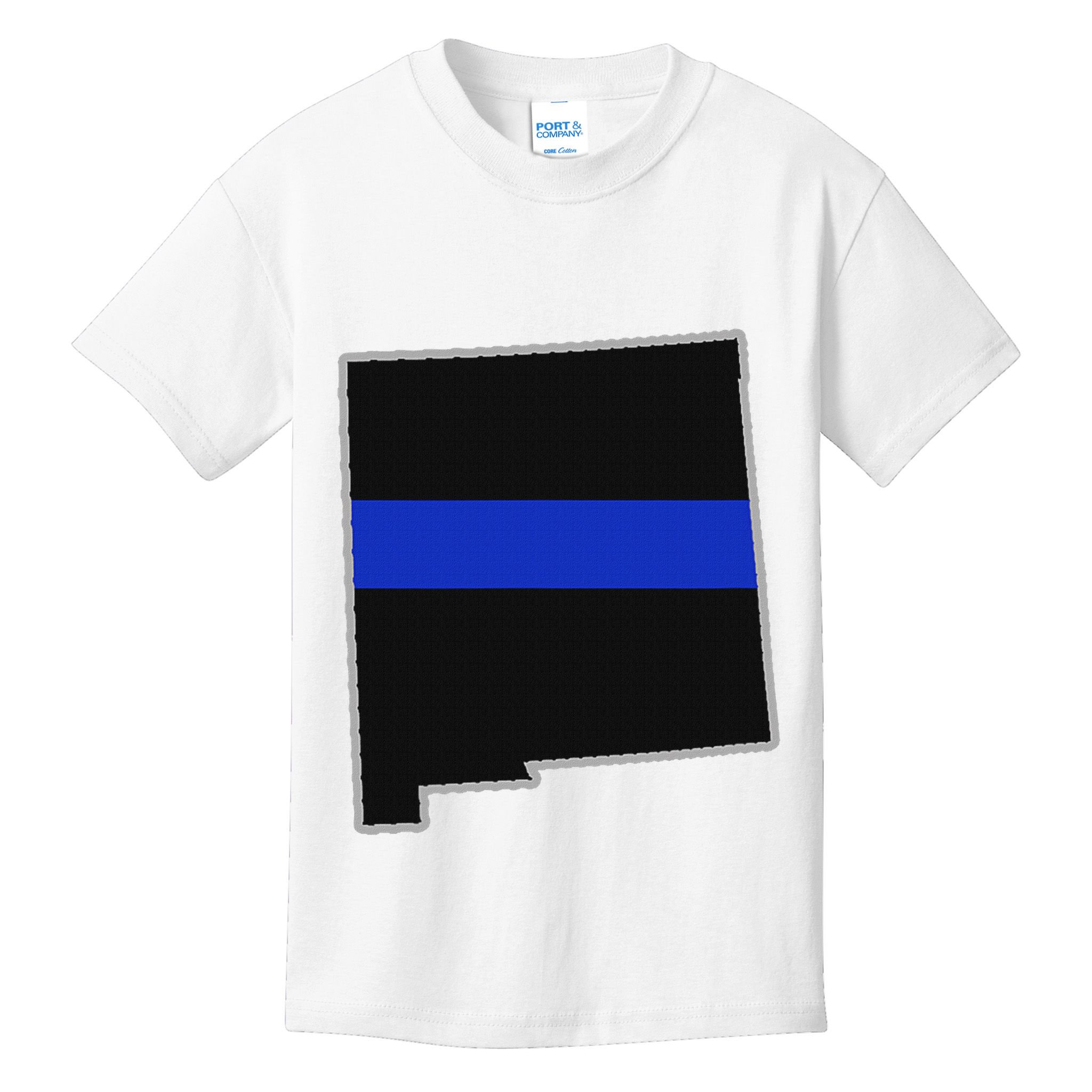 New Mexico Police T New Mexico Law Enforcement Kids T-Shirt