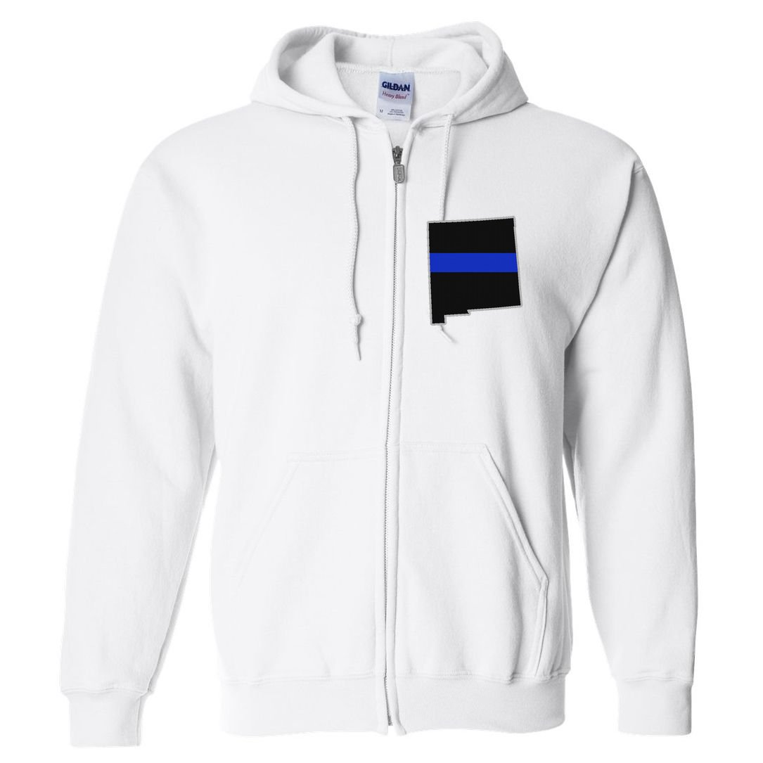 New Mexico Police T New Mexico Law Enforcement Full Zip Hoodie