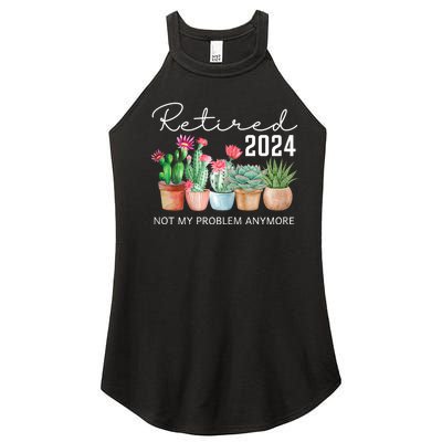 Not My Problem Anymore Women’s Perfect Tri Rocker Tank