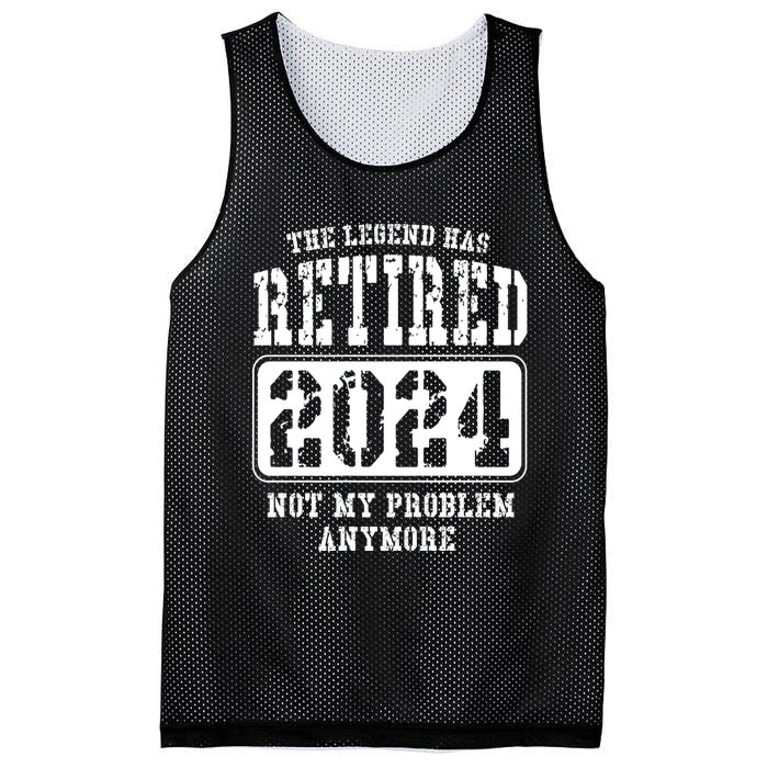 Not My Problem Anymore Mesh Reversible Basketball Jersey Tank