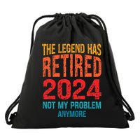 Not My Problem Anymore Drawstring Bag