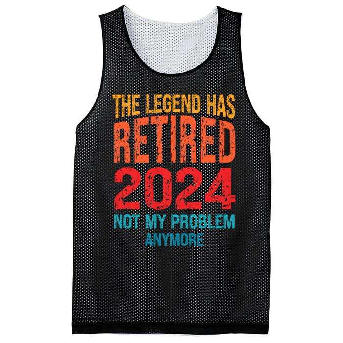 Not My Problem Anymore Mesh Reversible Basketball Jersey Tank