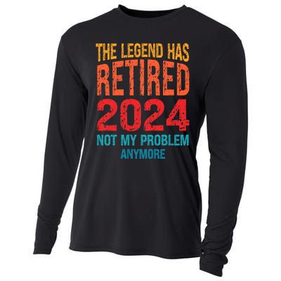 Not My Problem Anymore Cooling Performance Long Sleeve Crew