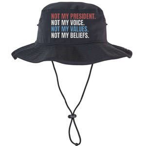 Not My President Not My Voice Not My Values Not My Beliefs Legacy Cool Fit Booney Bucket Hat