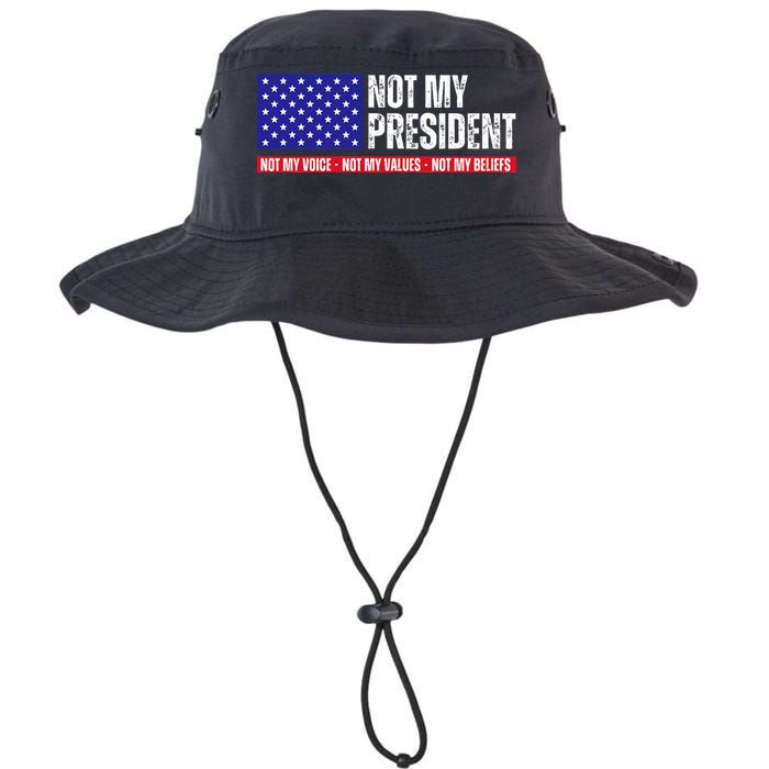 Not My President Not My Voice Not My Values Not My Beliefs Legacy Cool Fit Booney Bucket Hat