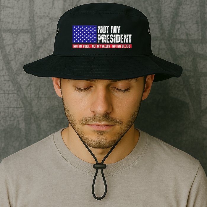 Not My President Not My Voice Not My Values Not My Beliefs Legacy Cool Fit Booney Bucket Hat