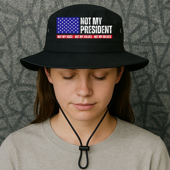 Not My President Not My Voice Not My Values Not My Beliefs Legacy Cool Fit Booney Bucket Hat