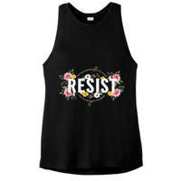 Not My President Not My Voice Not My Value Not My Beliefs Ladies PosiCharge Tri-Blend Wicking Tank