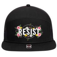 Not My President Not My Voice Not My Value Not My Beliefs 7 Panel Mesh Trucker Snapback Hat