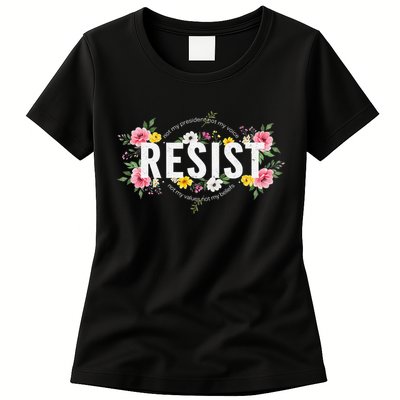 Not My President Not My Voice Not My Value Not My Beliefs Womens T-Shirt