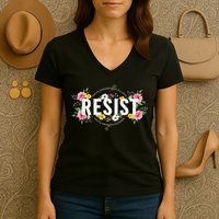 Not My President Not My Voice Not My Value Not My Beliefs Women's V-Neck T-Shirt