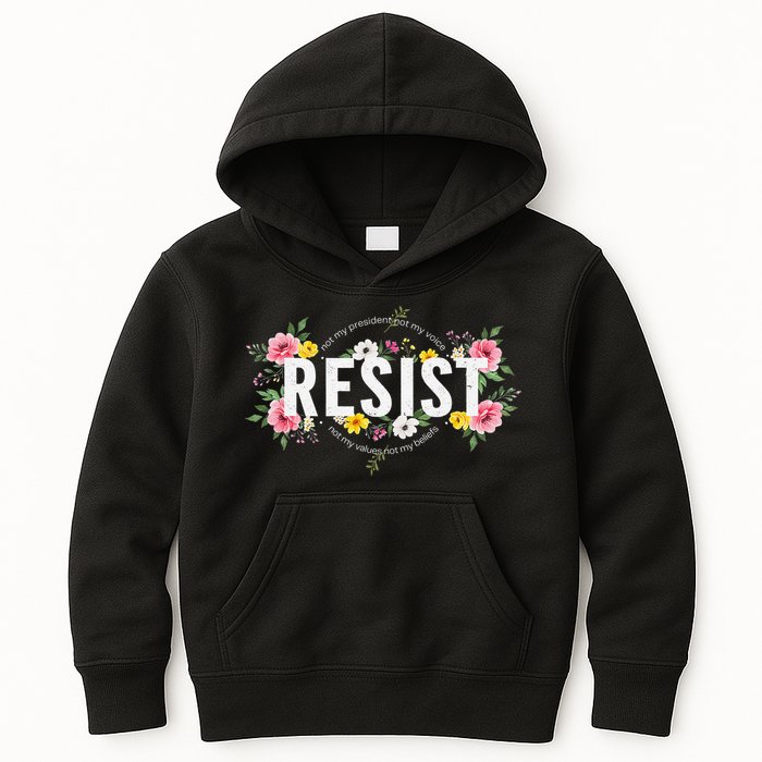 Not My President Not My Voice Not My Value Not My Beliefs Kids Hoodie