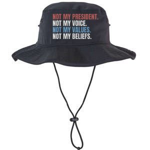 Not My President Not My Voice Not My Values Not My Beliefs Legacy Cool Fit Booney Bucket Hat