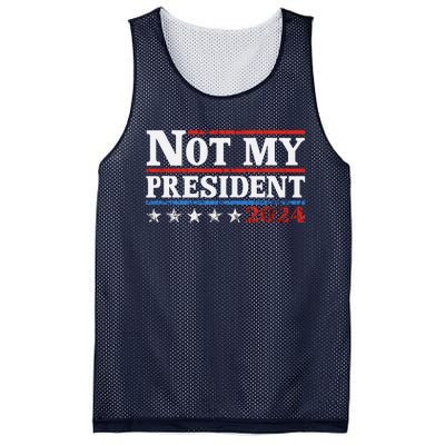 Not My President Not My Voice Not My Values Not My Beliefs Mesh Reversible Basketball Jersey Tank