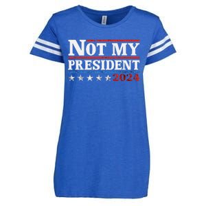 Not My President Not My Voice Not My Values Not My Beliefs Enza Ladies Jersey Football T-Shirt