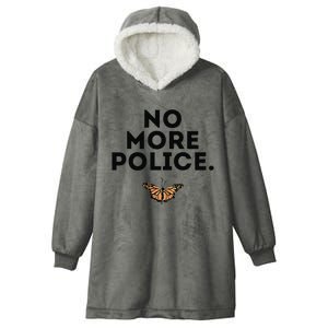 No More Police Hooded Wearable Blanket