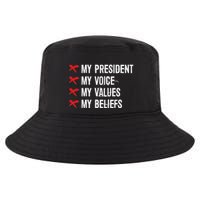Not My President Not My Voice Not My Values Not My Beliefs Cool Comfort Performance Bucket Hat