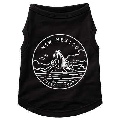 New Mexico Retro Classic Mountain Art Nm Doggie Tank