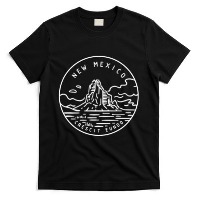 New Mexico Retro Classic Mountain Art Nm T-Shirt