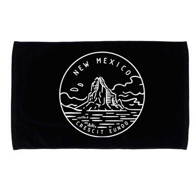 New Mexico Retro Classic Mountain Art Nm Microfiber Hand Towel