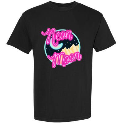 Neon Moon Retro Western 80s 90s Country Garment-Dyed Heavyweight T-Shirt