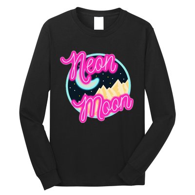 Neon Moon Retro Western 80s 90s Country Long Sleeve Shirt