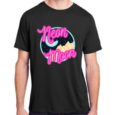 Neon Moon Retro Western 80s 90s Country Adult ChromaSoft Performance T-Shirt