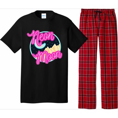 Neon Moon Retro Western 80s 90s Country Pajama Set