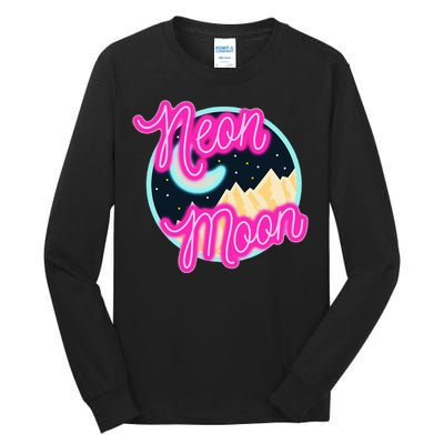 Neon Moon Retro Western 80s 90s Country Tall Long Sleeve T-Shirt