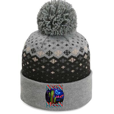 Neon Moon Retro Western The Baniff Cuffed Pom Beanie