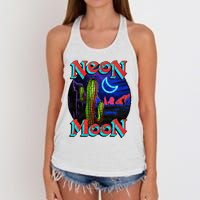 Neon Moon Retro Western Women's Knotted Racerback Tank