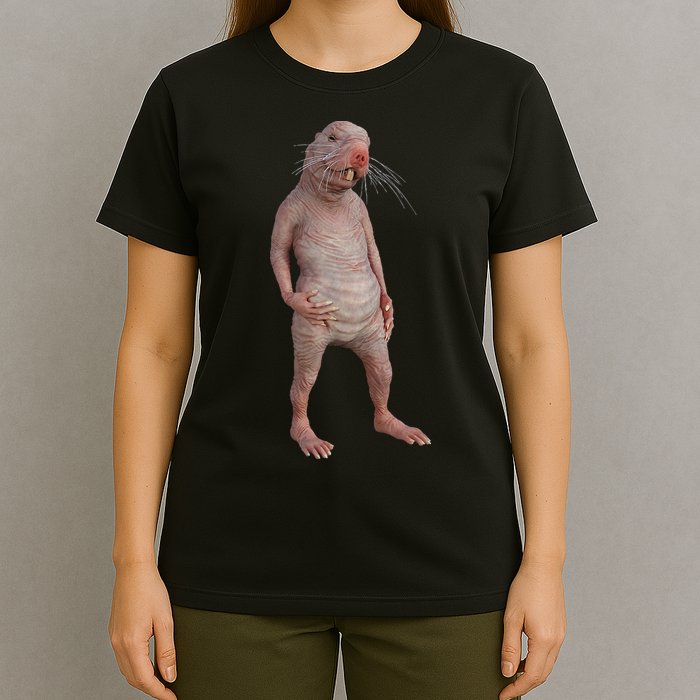 Naked Mole Rat Zookeeper Safari Animal Lover Mole Rat T-Shirt