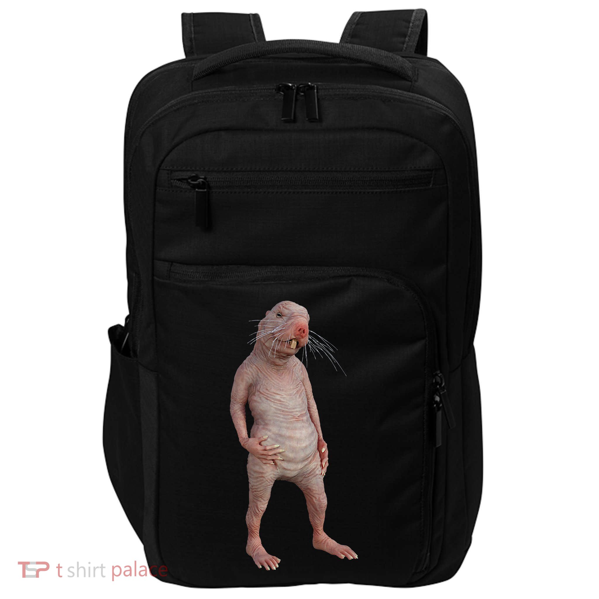 Naked Mole Rat Zookeeper Safari Animal Lover Mole Rat Impact Tech Backpack