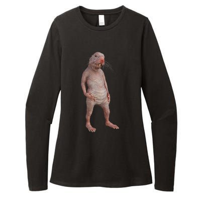 Naked Mole Rat Zookeeper Safari Animal Lover Mole Rat Womens CVC Long Sleeve Shirt