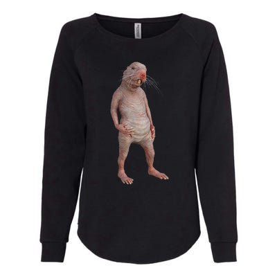 Naked Mole Rat Zookeeper Safari Animal Lover Mole Rat Womens California Wash Sweatshirt