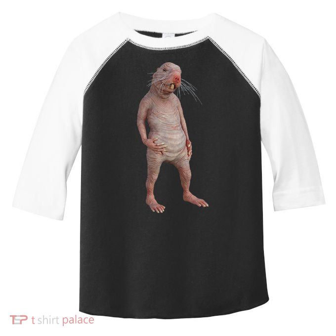Naked Mole Rat Zookeeper Safari Animal Lover Mole Rat Toddler Fine Jersey T-Shirt